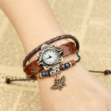 Lovely Mixed Batch Leather Bracelet Watch Women Wristwatch