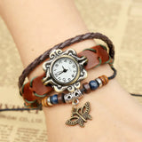 Lovely Mixed Batch Leather Bracelet Watch Women Wristwatch