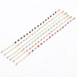 18k Gold-plated Beaded Charm Bracelet with Freshwater Pearl