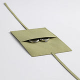 Microfiber Suede Jewelry Bag with Flap for Small Gifts