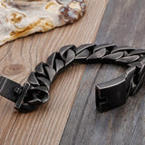 Retro Men Titanium Steel Chain Jewelry