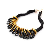 Resin Knitting Necklace Girls Charm Women's Sweater Necklace