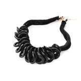 Resin Knitting Necklace Girls Charm Women's Sweater Necklace