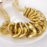 Resin Knitting Necklace Girls Charm Women's Sweater Necklace