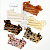 Korea Japan Acetic Acid Hair Comb Portable Wide-Tooth Puppy Comb