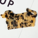 Korea Japan Acetic Acid Hair Comb Portable Wide-Tooth Puppy Comb