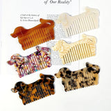 Korea Japan Acetic Acid Hair Comb Portable Wide-Tooth Puppy Comb