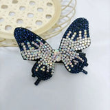 Korea Rhinestone Butterfly Hair Clips Glitter Hair Jewelry for Women