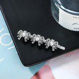 Korea Fairy Bowknot Love Heart Shaped Bowtie Sweet Hairpin Side Clip