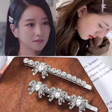Korea Fairy Bowknot Love Heart Shaped Bowtie Sweet Hairpin Side Clip