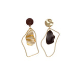 Acrylic Drop Earrings Punk Jewelry Vintage Crystal Dangle Earring