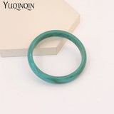 Colorful Thin Bracelets Resin Acrylic Geometric Bangles Women Party Jewelry