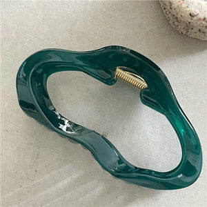 Cloud Hair Claw For Girls Jelly Texture High Acrylic Shark Claw Hair Accessories