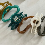 Cloud Hair Claw For Girls Jelly Texture High Acrylic Shark Claw Hair Accessories