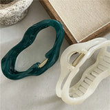 Cloud Hair Claw For Girls Jelly Texture High Acrylic Shark Claw Hair Accessories