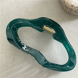 Cloud Hair Claw For Girls Jelly Texture High Acrylic Shark Claw Hair Accessories