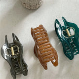 Cloud Hair Claw For Girls Jelly Texture High Acrylic Shark Claw Hair Accessories
