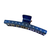XL Acetate Rhinestones Hair Clip Claw Women Girls