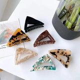 Acetate Hair Clip Claw Ponytail High Sense Shark Clip Hair Accessories