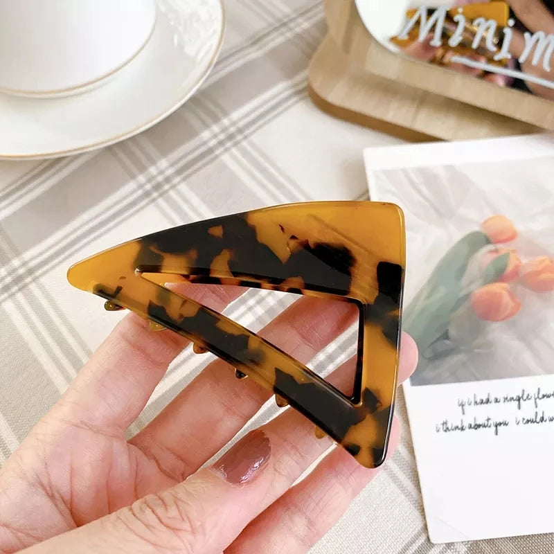 Acetate Hair Clip Claw Ponytail High Sense Shark Clip Hair Accessories