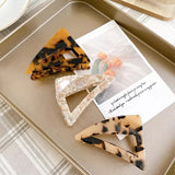 Acetate Hair Clip Claw Ponytail High Sense Shark Clip Hair Accessories
