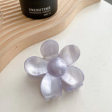 Gradient Flower Grab Clip for Girls