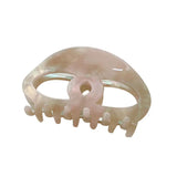 9.7cm Geometric Marbling Hair Claw Female Acetic Acid Clip