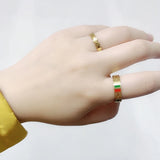 Classic Titanium Steel Ring for Women