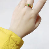 Classic Titanium Steel Ring for Women
