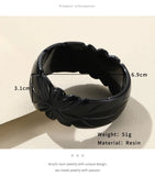 Resin Pattern Bangle Bracelet Arcylic Geometric Charm Jewelry