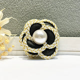 Flower Camellia Brooch for Bag Clothing Accessories