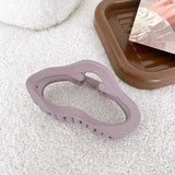 Retro 11.2cm Matte Cloud Shark Clip Strong Hold Clear for Women Girls