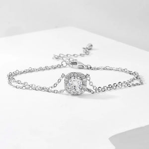 Geometry Zircon Bracelet Chain for Women Party Jewelry