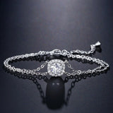 Geometry Zircon Bracelet Chain for Women Party Jewelry