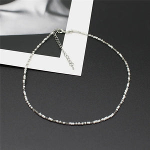 Colorful Chokers Collar Boho Seed Beaded Necklaces for Women Girls