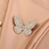 Micro Zircon Butterfly Brooch