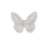Micro Zircon Butterfly Brooch