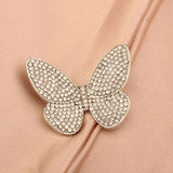 Micro Zircon Butterfly Brooch