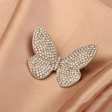 Micro Zircon Butterfly Brooch