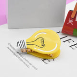 Acid Yellow Light Bulb Hair Clip Claw for Girls