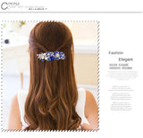 Crystal hair clip Versatile Pan hair clip Women's oil dripping head accessories