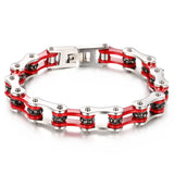 Titanium Steel Motorcycle Bracelet Boys Punk Men's Bracelet