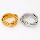 Kpop Elastic Bracelet 316L Stainless Steel Charms Gift