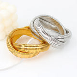 Kpop Elastic Bracelet 316L Stainless Steel Charms Gift