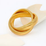 Kpop Elastic Bracelet 316L Stainless Steel Charms Gift