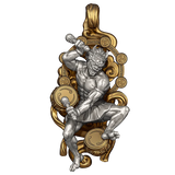 Ksitigarbha Guanyin Pendant Retro Amulet Necklace Jewelry