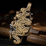 Ksitigarbha Guanyin Pendant Retro Amulet Necklace Jewelry