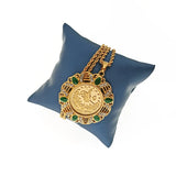 Kurdish Style Pendant Necklace Ottoman Totem Coin Pendant