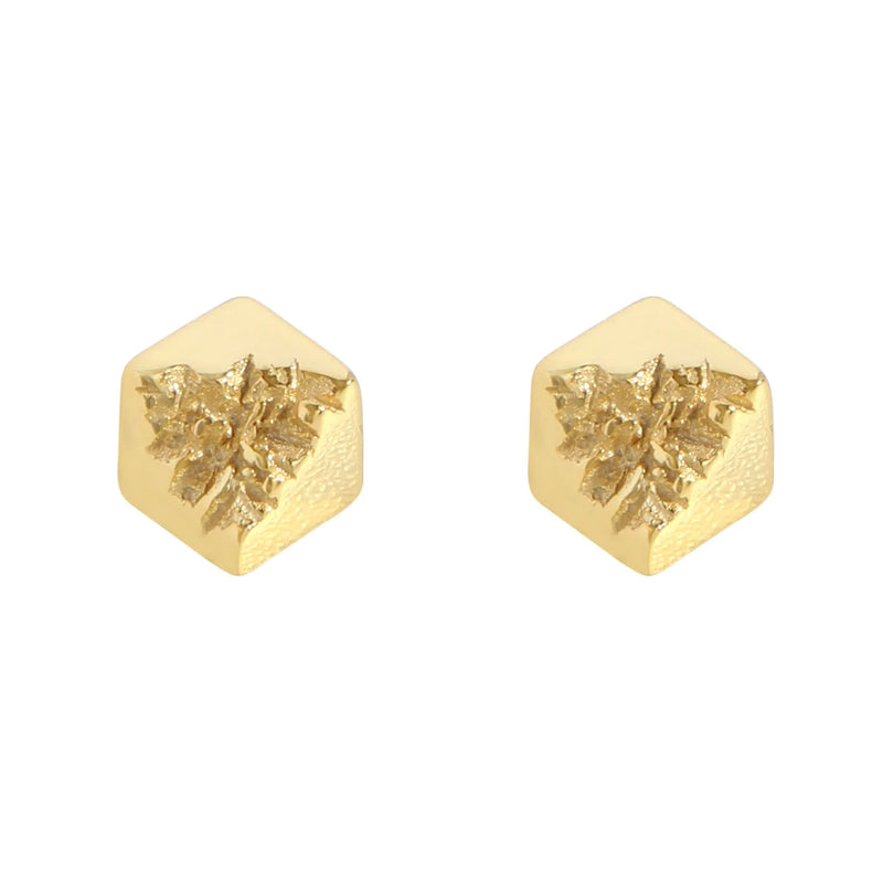 925 Silver Square Stud Earrings Geometric Jewelry Gift