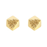 925 Silver Square Stud Earrings Geometric Jewelry Gift